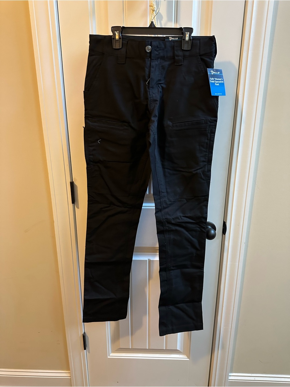 Gall’s Women’s Black Cargo Pants with Slim Fit and Multiple Pockets